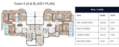 Project Image of 1093.72 - 1765.93 Sq.ft 3 BHK Apartment for buy in Mahagun My Laagoon Phase 1