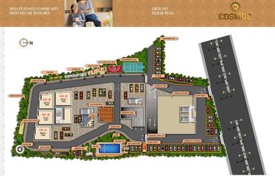 Project Image of 1115.0 - 1465.0 Sq.ft 2 BHK Apartment for buy in Sk Cosmos