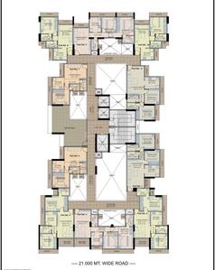 Project Image of 365.33 - 585.99 Sq.ft 1 BHK Apartment for buy in Bhagwati Elysia IV