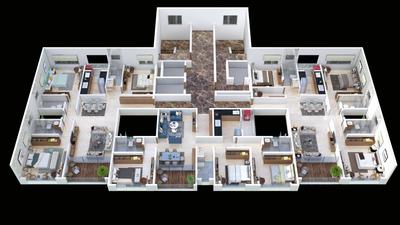 Project Image of 1052.0 - 1173.0 Sq.ft 3 BHK Apartment for buy in Space Paramount Tower