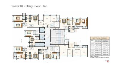 Project Image of 413.87 - 1819.76 Sq.ft 1 BHK Apartment for buy in Sheth Vasant Oasis