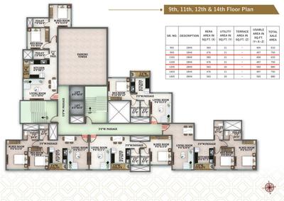 Project Image of 378.89 - 790.29 Sq.ft 1 BHK Apartment for buy in Yashashree Ashtavinayak Darshan