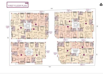 Project Image of 800.0 - 1160.0 Sq.ft 2 BHK Apartment for buy in Sekaran Lyrica Phase 2