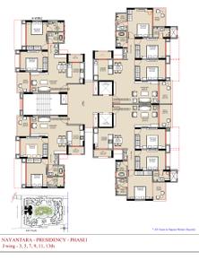 Project Image of 814.0 - 1876.0 Sq.ft 1 BHK Apartment for buy in Nayantara Presidency