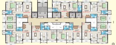 Project Image of 0.0 - 666.61 Sq.ft 1 BHK Apartment for buy in Swastik Pearl
