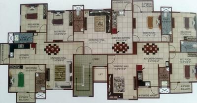 Project Image of 420.01 - 514.3 Sq.ft 2 BHK Apartment for buy in Mahalaxmi Residency