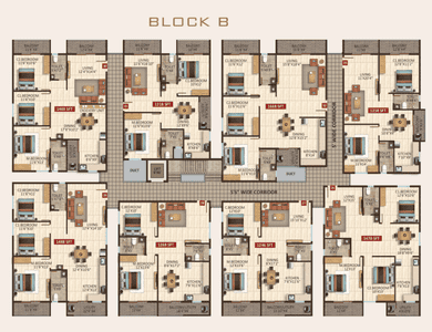 Project Image of 1469 Sq.ft 3 BHK Apartment / Flat for sale in HBR Layout for Rs. 16000000