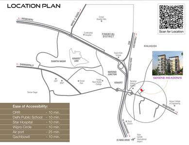 Project Image of 1200.0 - 1750.0 Sq.ft 2 BHK Apartment for buy in Vinayakas Serene Meadows