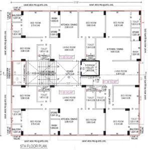 Project Image of 1575.0 - 1773.0 Sq.ft 3 BHK Apartment for buy in Anand Residency