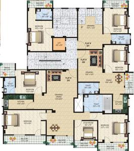 Project Image of 480.0 - 1800.0 Sq.ft 1 BHK Apartment for buy in Chhitij Floors Surendra Sunrise Enclave