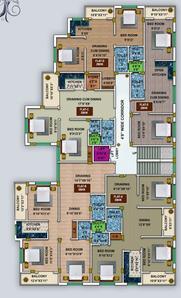 Project Image of 699.57 - 1199.42 Sq.ft 2 BHK Apartment for buy in Dutta Meghna Residency