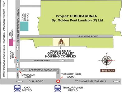 Project Image of 533.0 - 733.0 Sq.ft 2 BHK Apartment for buy in Golden Valley Housing Complex