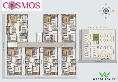 Project Image of 1154.97 - 1674.97 Sq.ft 2 BHK Apartment for buy in Greater Infras Cosmos