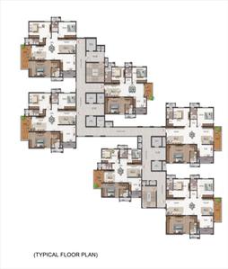 Project Image of 1870.0 - 2525.0 Sq.ft 3 BHK Apartment for buy in The Vermont By Nirvana