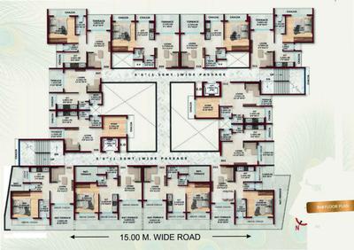 Project Image of 423.0 - 725.0 Sq.ft 1 RK Apartment for buy in Krsnaas Krishna Residency