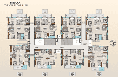Project Image of 1119.0 - 2162.0 Sq.ft 2 BHK Apartment for buy in Aakriti Miro
