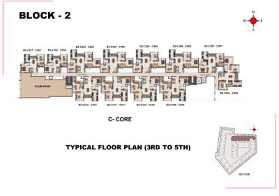 Project Image of 1430.0 - 2518.0 Sq.ft 3 BHK Apartment for buy in Casagrand Osaka