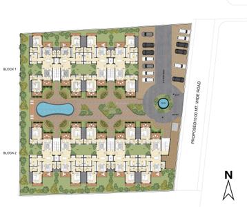 Project Image of 0.0 - 1668.41 Sq.ft 2 BHK Apartment for buy in Golden Sands Varca Palms Villas And Apartments