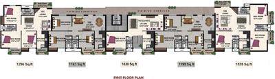 Project Image of 975.0 - 2294.0 Sq.ft 3 BHK Apartment for buy in Tranquil Towers