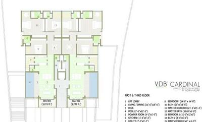 Project Image of 3190.0 - 3940.0 Sq.ft 3 BHK Apartment for buy in Value Cardinal