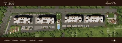 Project Image of 472.64 - 799.65 Sq.ft 1 BHK Apartment for buy in Konark Virtue