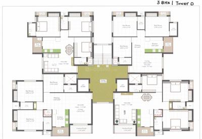 Project Image of 852.82 - 1025.59 Sq.ft 3 BHK Apartment for buy in Shubh Vasant Avenue