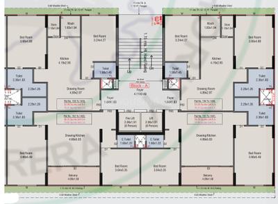 Project Image of 805.79 - 821.39 Sq.ft 2 BHK Apartment for buy in Shree Hari Sunsetu Sky