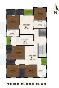 Project Image of 751.0 - 1085.0 Sq.ft 2 BHK Apartment for buy in Dura Kubera