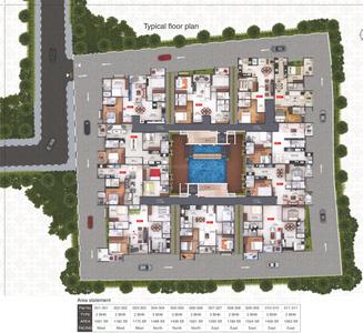Project Image of 1063.0 - 1730.0 Sq.ft 2 BHK Apartment for buy in Poorvi Srinivasa Grand