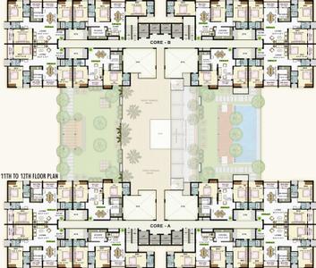 Project Image of 770.0 - 1101.0 Sq.ft 2 BHK Apartment for buy in Navins Whiteberry