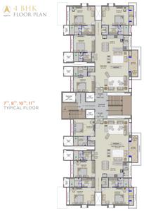 Project Image of 1842.57 - 3568.67 Sq.ft 4 BHK Apartment for buy in Dobariya Antriksh Luxuria