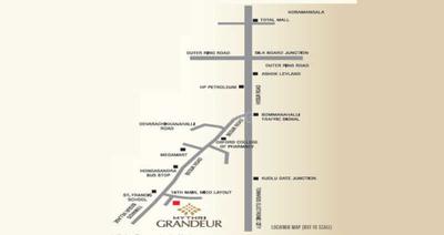 Project Image of 0.0 - 1280.0 Sq.ft 2 BHK Apartment for buy in Mythri Grandeur