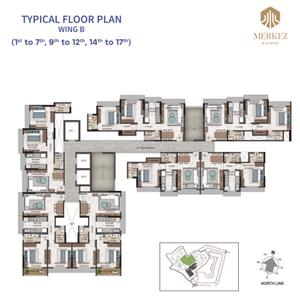 Project Image of 448.0 - 878.0 Sq.ft 1 BHK Apartment for buy in Q Group Merkez