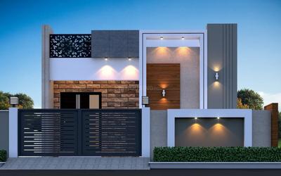 Green The Lotus Town Elevation 1