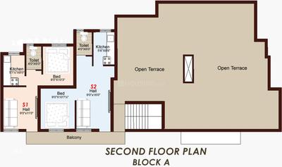 Project Image of 401.0 - 710.0 Sq.ft 1 BHK Apartment for buy in Crest Selas