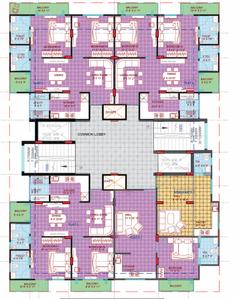Project Image of 1102.0 - 1179.04 Sq.ft 2 BHK Apartment for buy in Tirumala 24 Carat