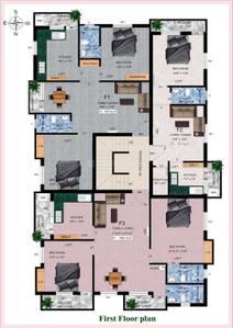 Project Image of 574.0 - 1358.0 Sq.ft 1 BHK Apartment for buy in Amudha Cauvery