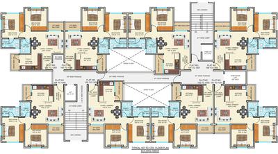 Project Image of 322.06 - 538.2 Sq.ft 1 BHK Apartment for buy in Oak Shantiniketan