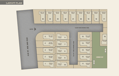 Project Image of 1392.2 - 1654.63 Sq.ft 4 BHK Villa for buy in Amardeep Villa