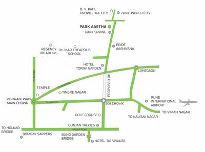 Park Aastha Location Plan 1