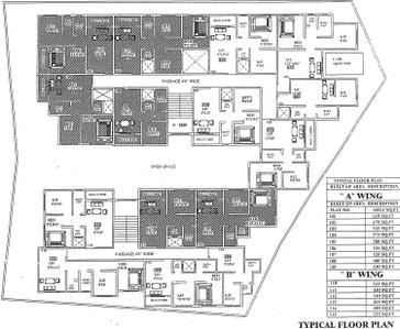 Project Image of 265.0 - 670.0 Sq.ft 1 RK Apartment for buy in Gurukrupa Guru Shrushti