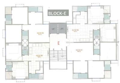 Project Image of 990.0 - 1062.0 Sq.ft 2 BHK Apartment for buy in Soniz Vibrant Residency