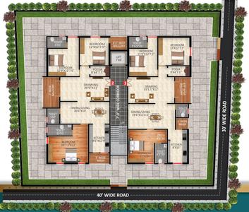 Go Radha Krishna Mansion Site Plan 1