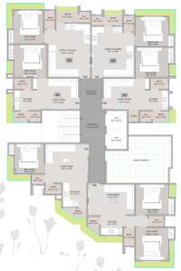 Project Image of 319.69 - 365.97 Sq.ft 1 BHK Apartment for buy in MD Residency