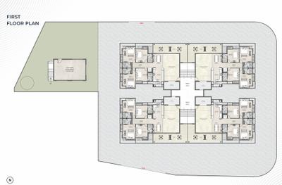 Project Image of 0.0 - 1103.84 Sq.ft 4 BHK Apartment for buy in Class One Evoq