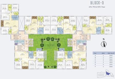Project Image of 1650.0 - 3150.0 Sq.ft 3 BHK Apartment for buy in Jain Dream One Block 3 & 4