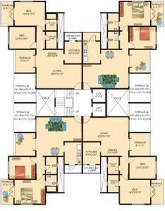Project Image of 1500 Sq.ft 2 BHK Apartment / Flat for sale in Chinchwad for Rs. 10912123