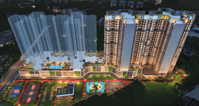 Project Image of 333.57 - 513.44 Sq.ft 1 BHK Apartment for buy in Balaji Olympia City Phase 1
