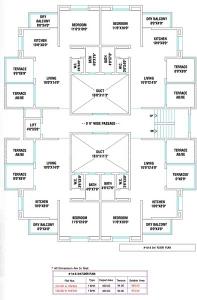 Project Image of 490.0 - 567.0 Sq.ft 2 BHK Apartment for buy in RSG Durvankur Residency Phase 2