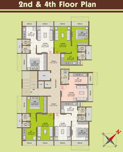 Project Image of 460.0 - 690.0 Sq.ft 1 RK Apartment for buy in Neelkanth Aangan